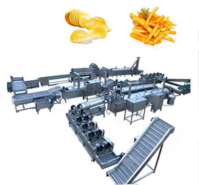 304 patatas fritas automáticas del SUS que hacen máquina la sartén continua para las patatas fritas