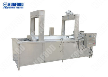 Máquina con mucha grasa industrial material 30KW de la fritada de pescado de la sartén de los pescados de mar SUS304