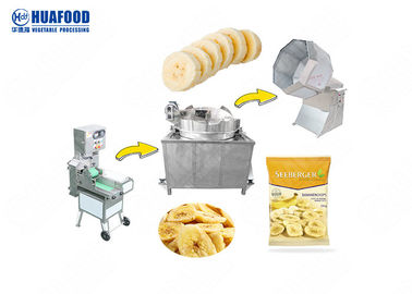 Plátano filipino Chips Machine de Chips Making Machine Deep Fryer del llantén semiautomático 50kg