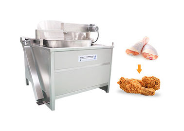 Patatas fritas y máquina automática de la sartén del pollo 100kg/H de la fritada
