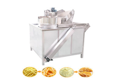 Máquina semi automática congelada de la sartén de las patatas fritas 250kg/H