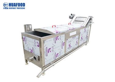 Control de blanqueo vegetal de la automatización de la máquina de 98 Celsius alto para la transformación de los alimentos