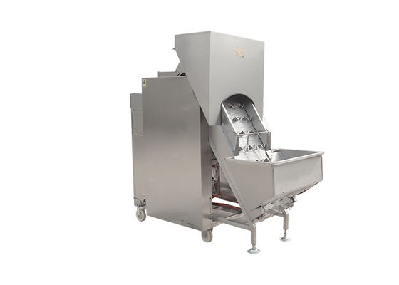 3 máquina de Peeler de la piel de cebolla de las correas 1.52Kw 2500kg/H