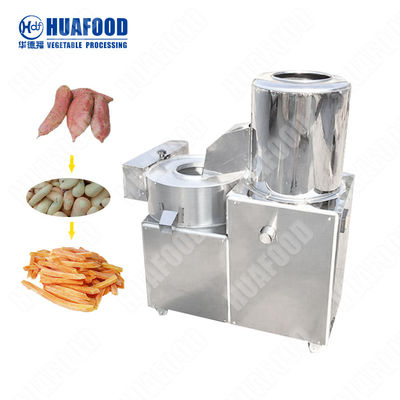 Lavadora de la patata 100kg/H y máquina comerciales de Peeler