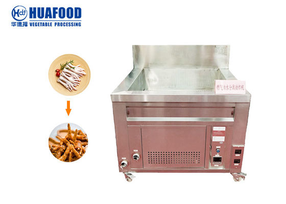 Máquina de Chips Chinchin Churro Automatic Fryer de la patata del gas