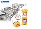 La cadena de producción de las patatas fritas de los snacks fabricante de chips industrial de la patata salta la máquina de la producción
