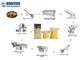 Línea industrial línea del lavado de papases fritas 500kg/H de transformación de la tira de la patata
