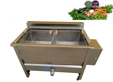 Equipo de blanqueo vegetal de la pequeña escala, máquina de blanqueo de la patata semi automática