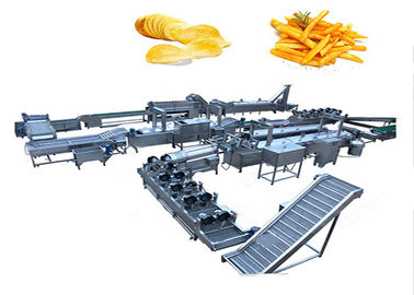Patata automática Chips Processing Machinery Plant Potato Chips Making Machine del bocado