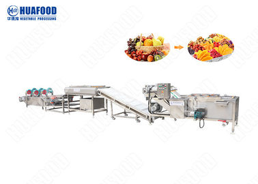 Maquinaria más seca comercial del proceso de fruta y verdura de la máquina de la legumbre de fruta que se lava