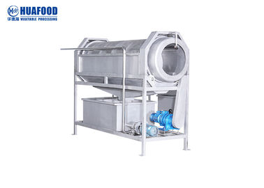 Lavadora vegetal de tambor multifuncional equipos que se lavan de la comida de la capacidad de 300 - 2000 kilogramos/H