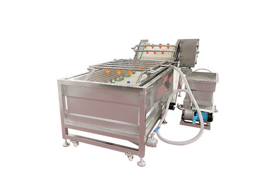 Máquina de limpieza de la corriente del precio de fábrica de aire de la burbuja de la zanahoria vegetal de alta presión del tomate