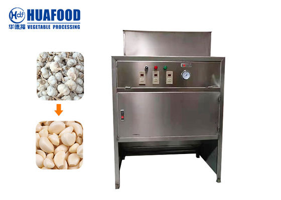 Pequeña piel seca de acero inoxidable del ajo que quita la patata industrial Peeler de la máquina