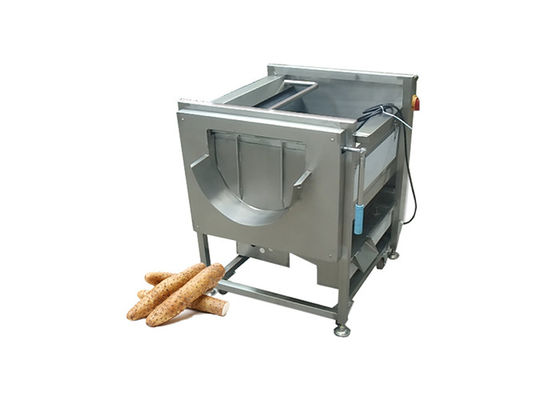 Lavado de la patata y lavadora del cepillo de la patata dulce de la peladora para la fruta y verdura