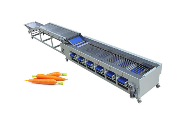 la transformación de los alimentos automática de 1100m m trabaja a máquina 3 t/h para la zanahoria del pepino