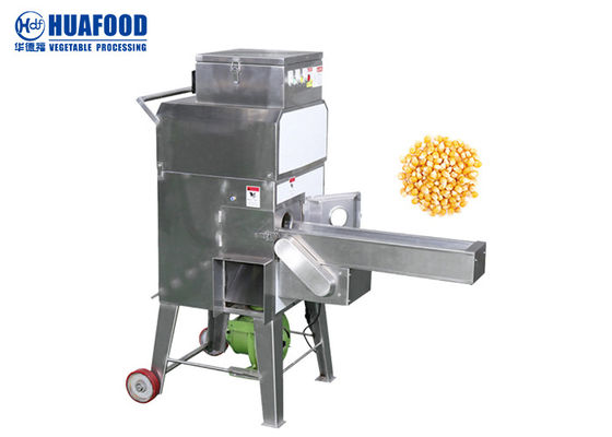 La trilladora Automatic Corn Sheller del maíz dulce 500-600KG/H trabaja a máquina