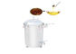Reduzca la máquina del filtro de aceite de la comida del contenido de aceite 1.5KW/380V
