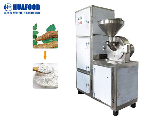 Máquinas automáticas de la transformación de los alimentos del molino harinero de la mandioca 120-800 Kg/H