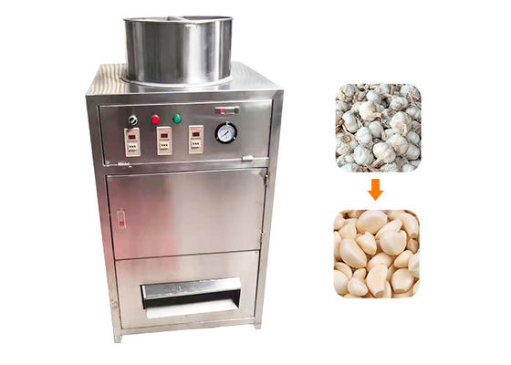 Pequeña piel seca de acero inoxidable del ajo que quita la patata industrial Peeler de la máquina