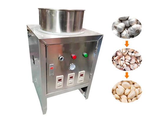 Pequeña piel seca de acero inoxidable del ajo que quita la patata industrial Peeler de la máquina