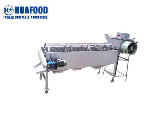 la transformación de los alimentos automática 800KG/Hr trabaja a máquina la máquina pelada del clasificador del color del ajo